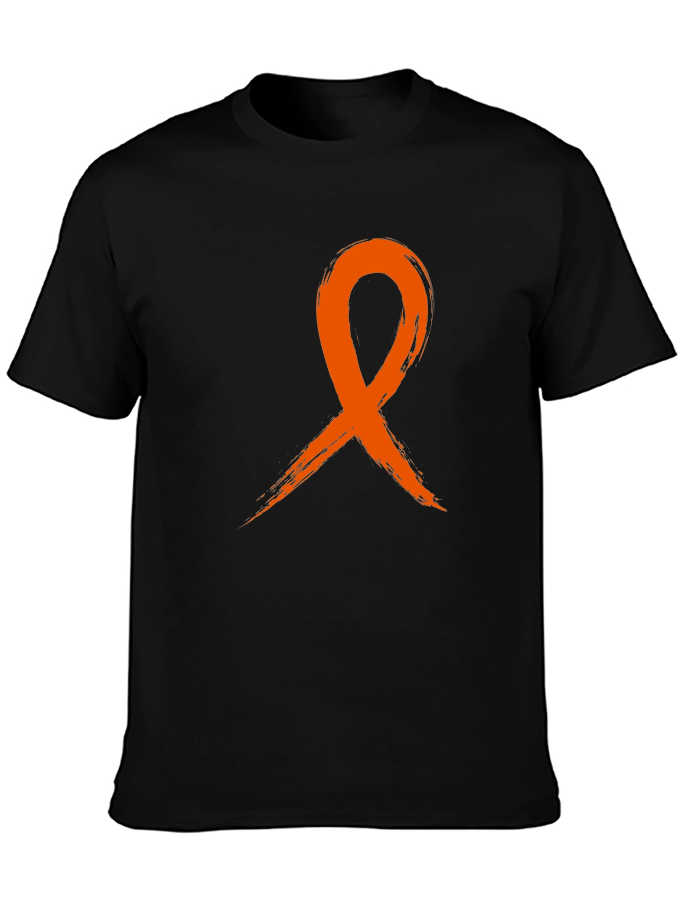 Awareness Ribbon Graphic Tee - Black