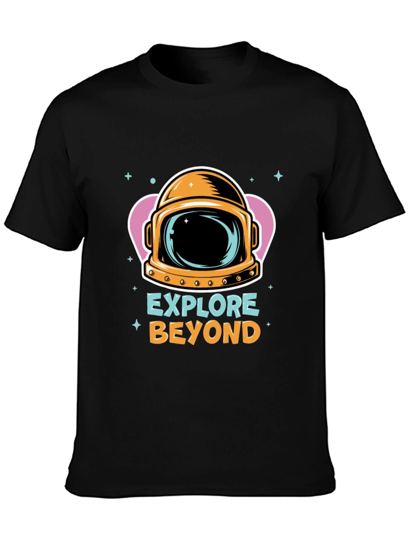 Explore Beyond Black Graphic T-Shirt