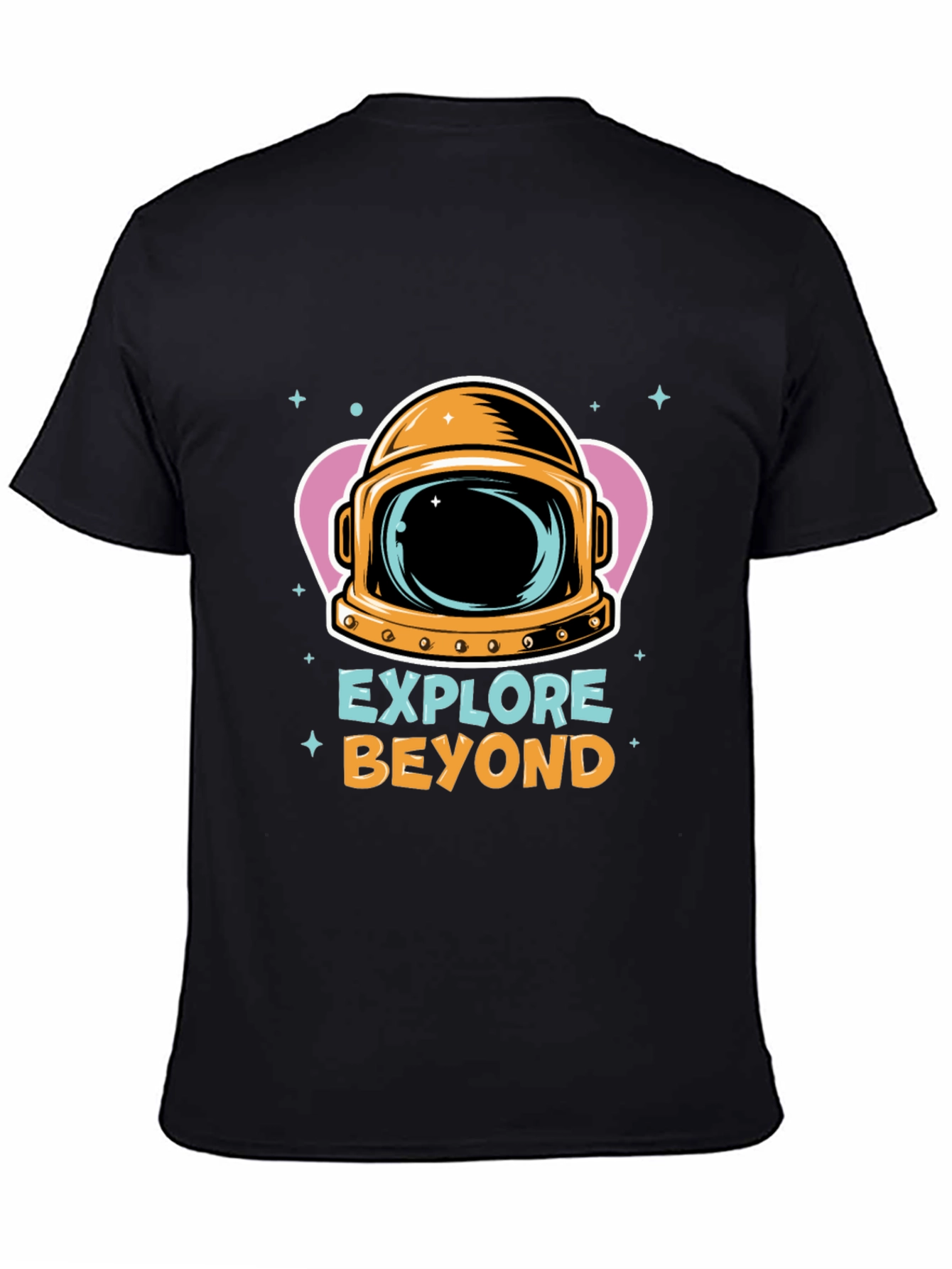 Explore Beyond Black Graphic T-Shirt