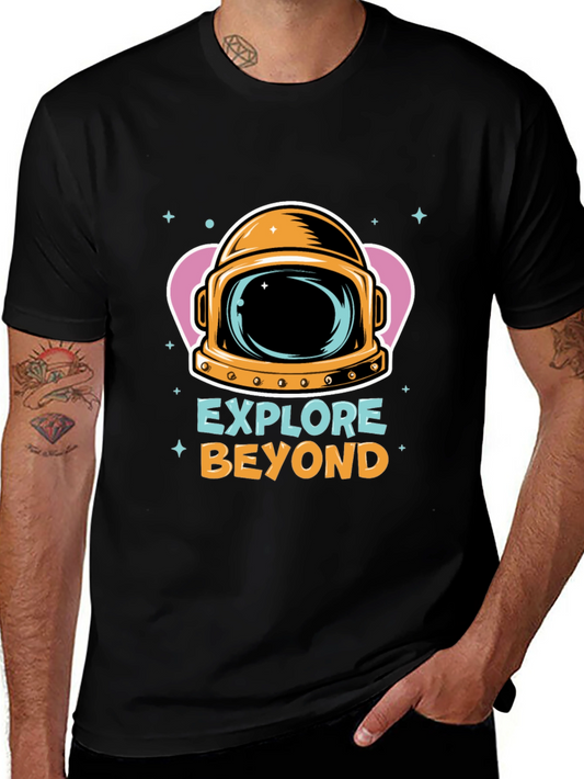 Explore Beyond Black Graphic T-Shirt