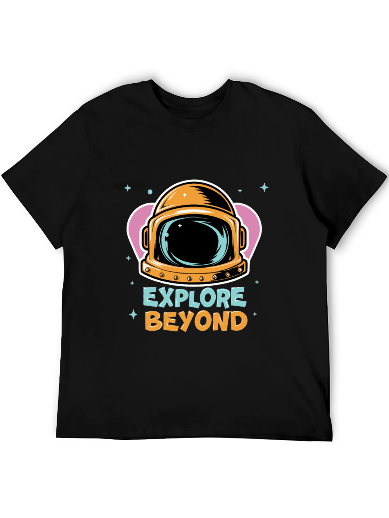 Explore Beyond Black Graphic T-Shirt