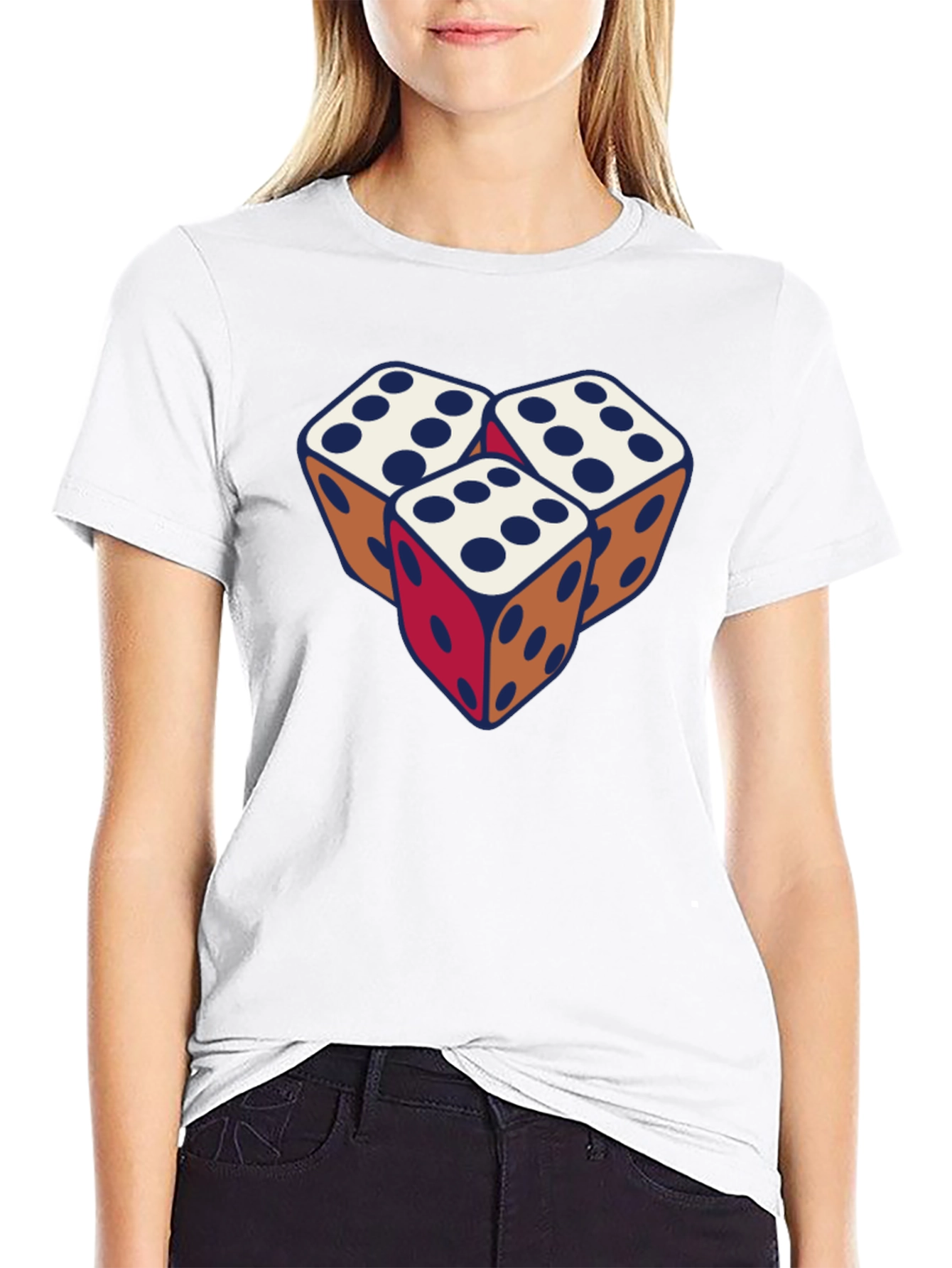 Dice Graphic Tee - Lucky Roll T-Shirt