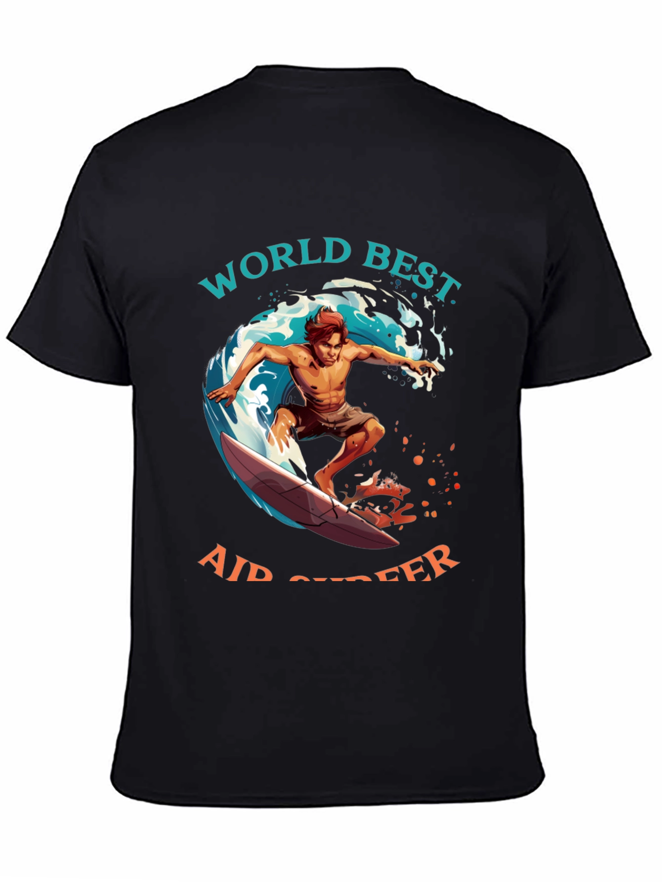 World Best Air Surfer Graphic Tee