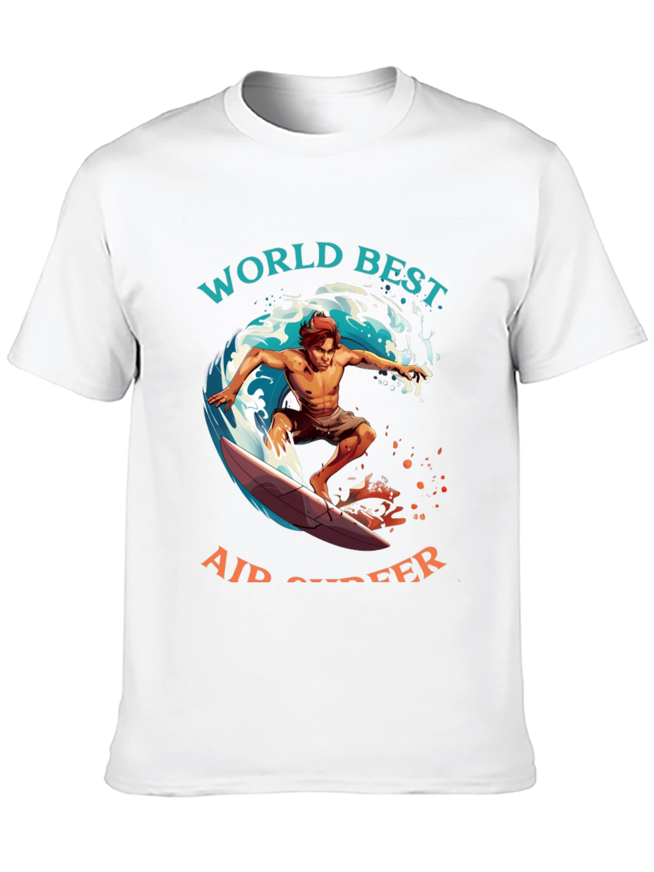 World Best Air Surfer Graphic Tee