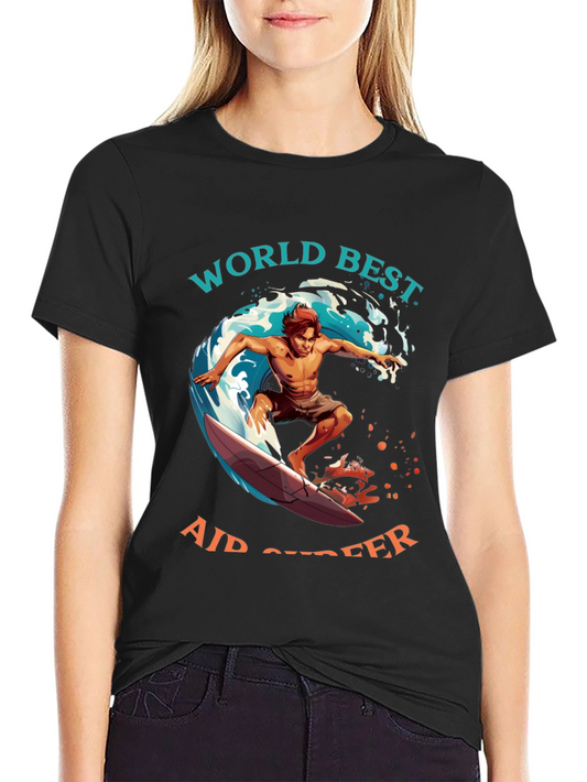 World Best Air Surfer Graphic Tee