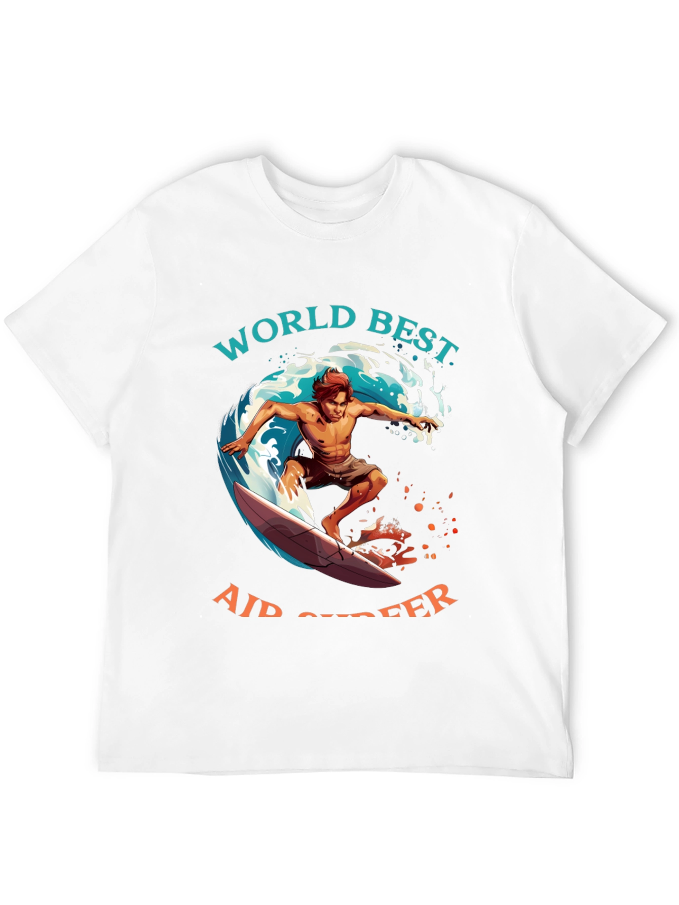 World Best Air Surfer Graphic Tee