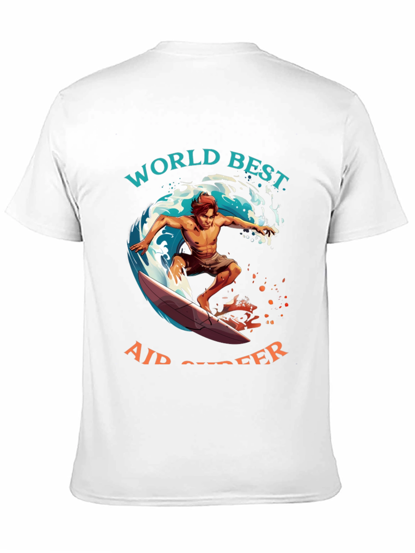 World Best Air Surfer Graphic Tee