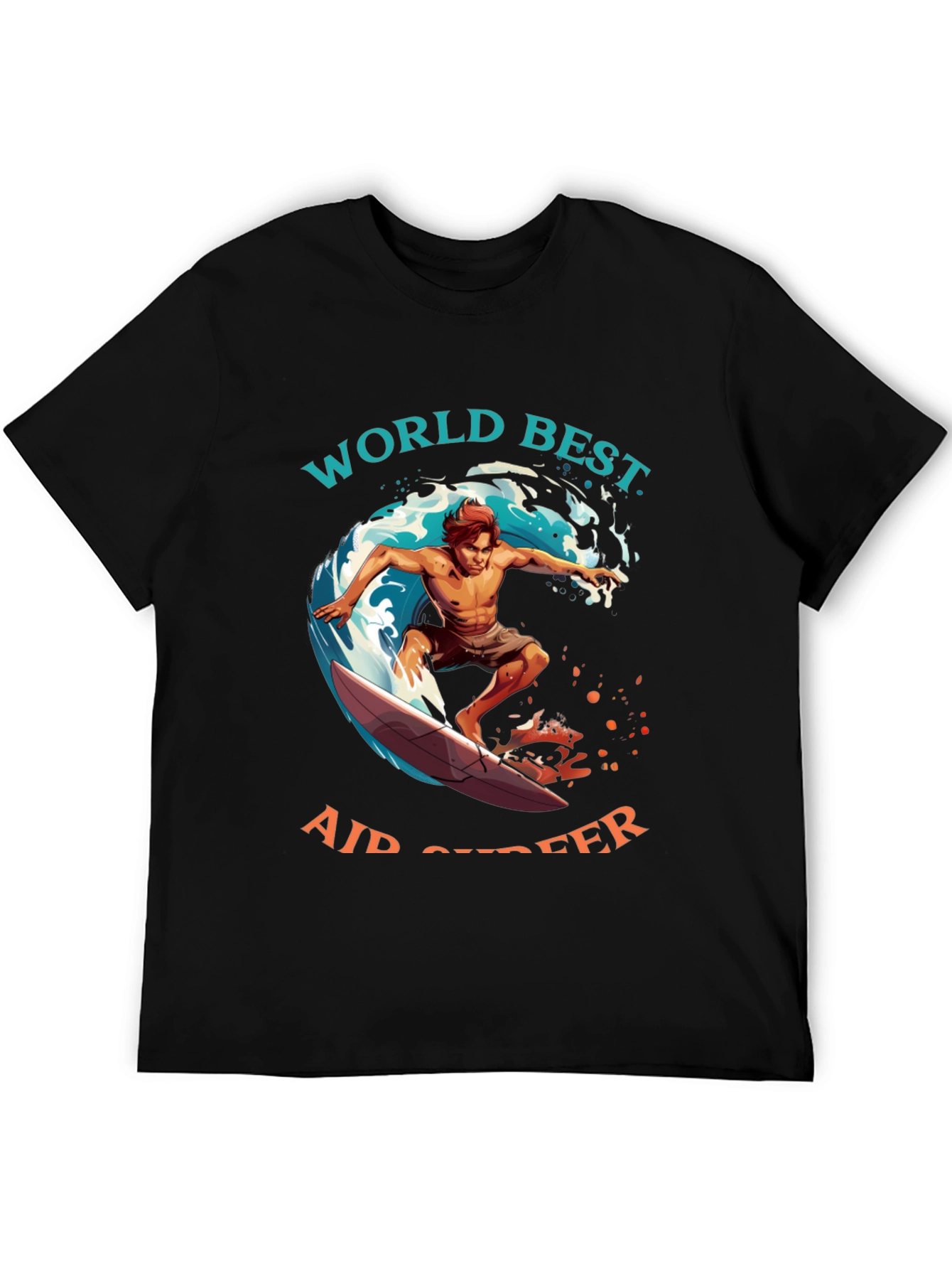 World Best Air Surfer Graphic Tee