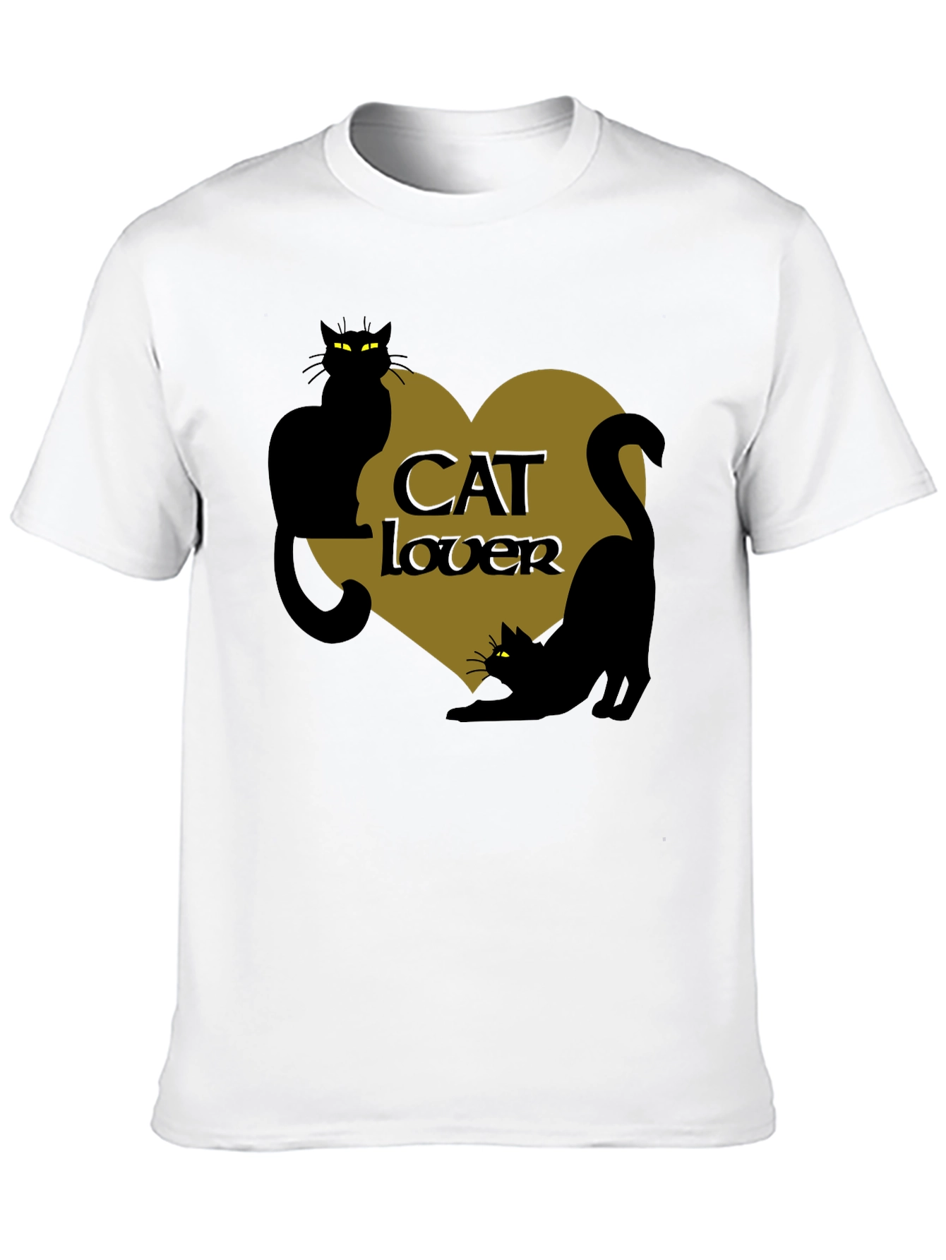 Cat Lover Graphic T-Shirt