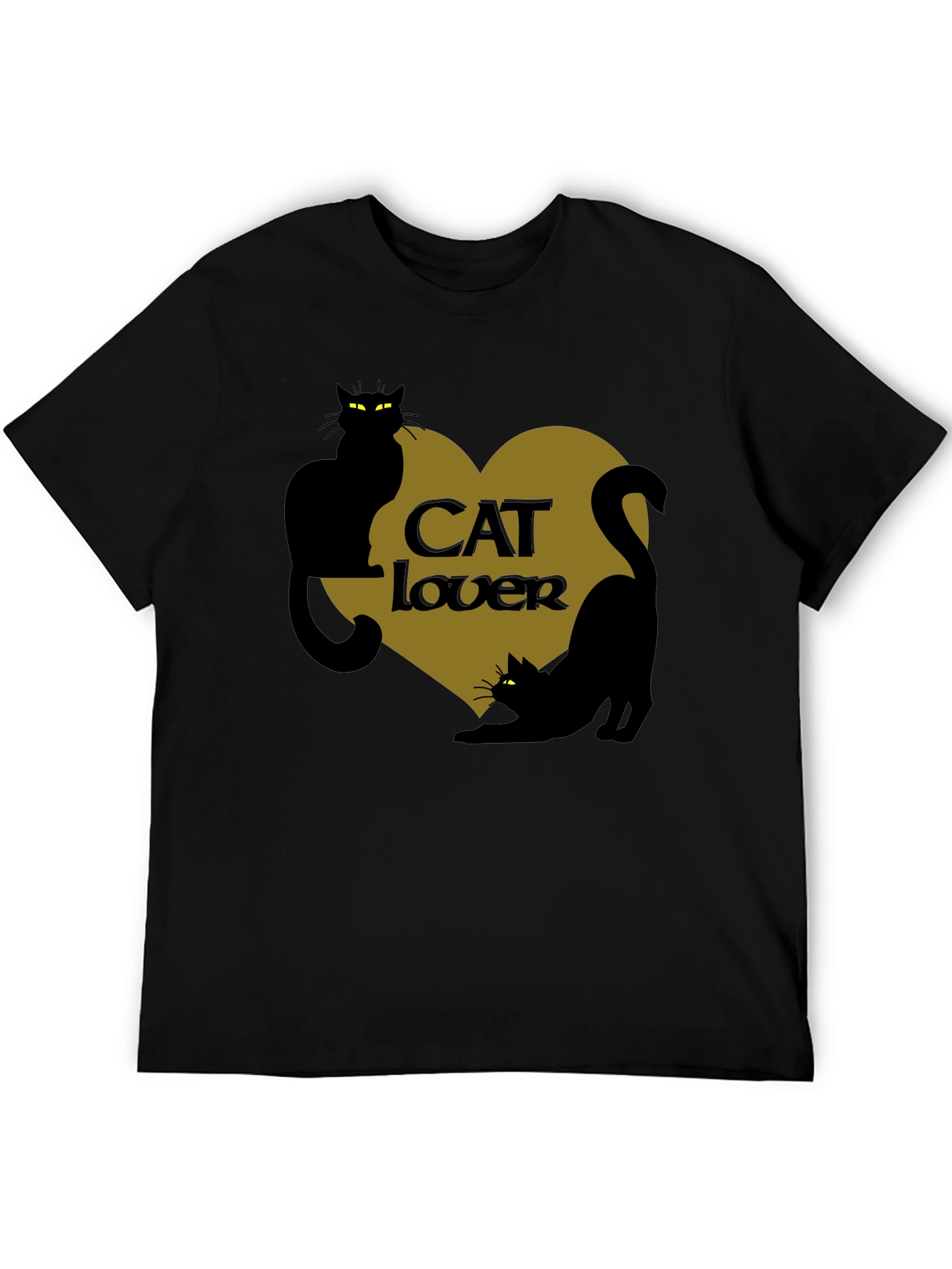 Cat Lover Graphic T-Shirt
