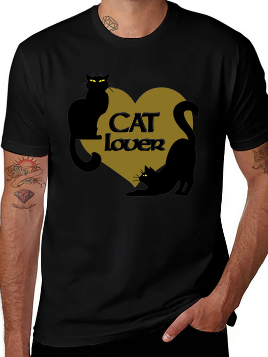 Cat Lover Graphic T-Shirt