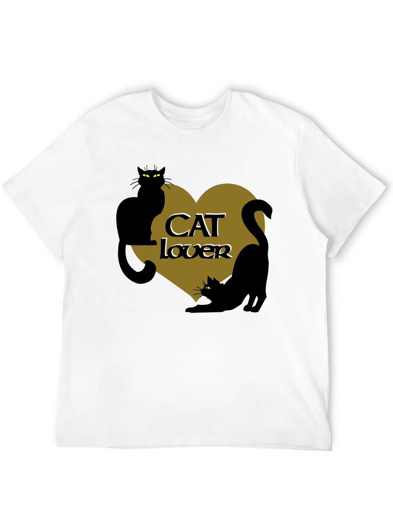 Cat Lover Graphic T-Shirt