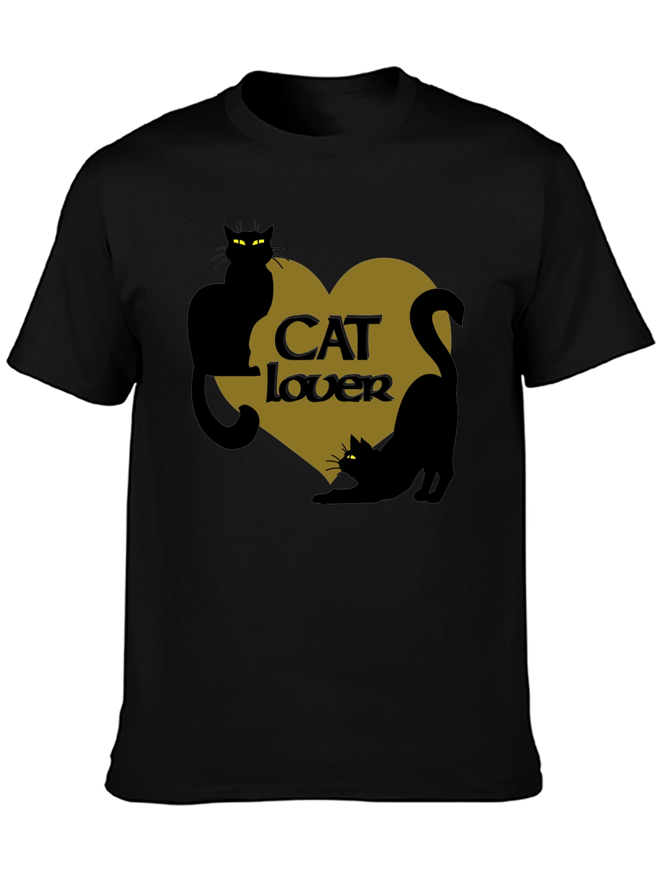 Cat Lover Graphic T-Shirt