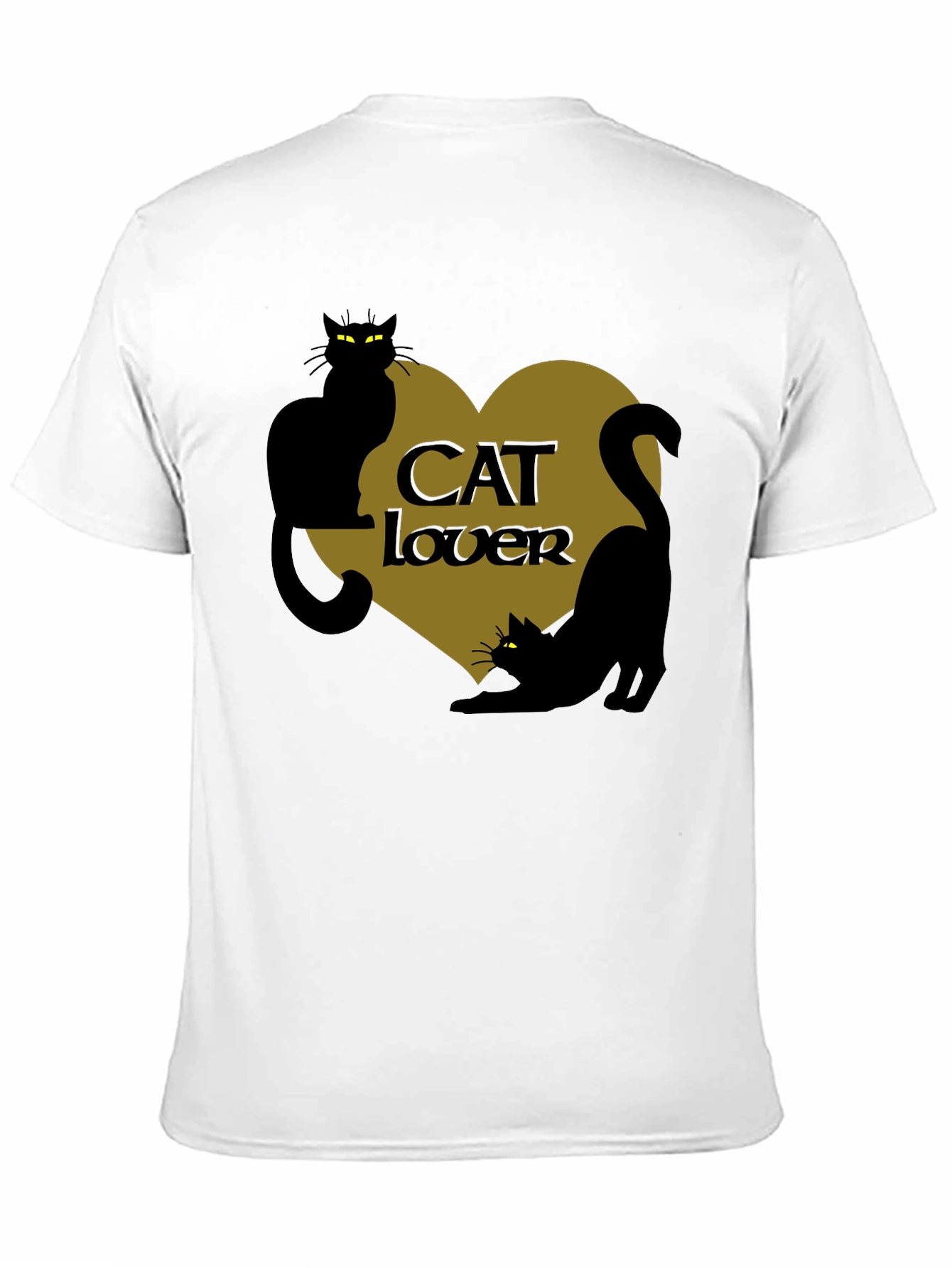 Cat Lover Graphic T-Shirt