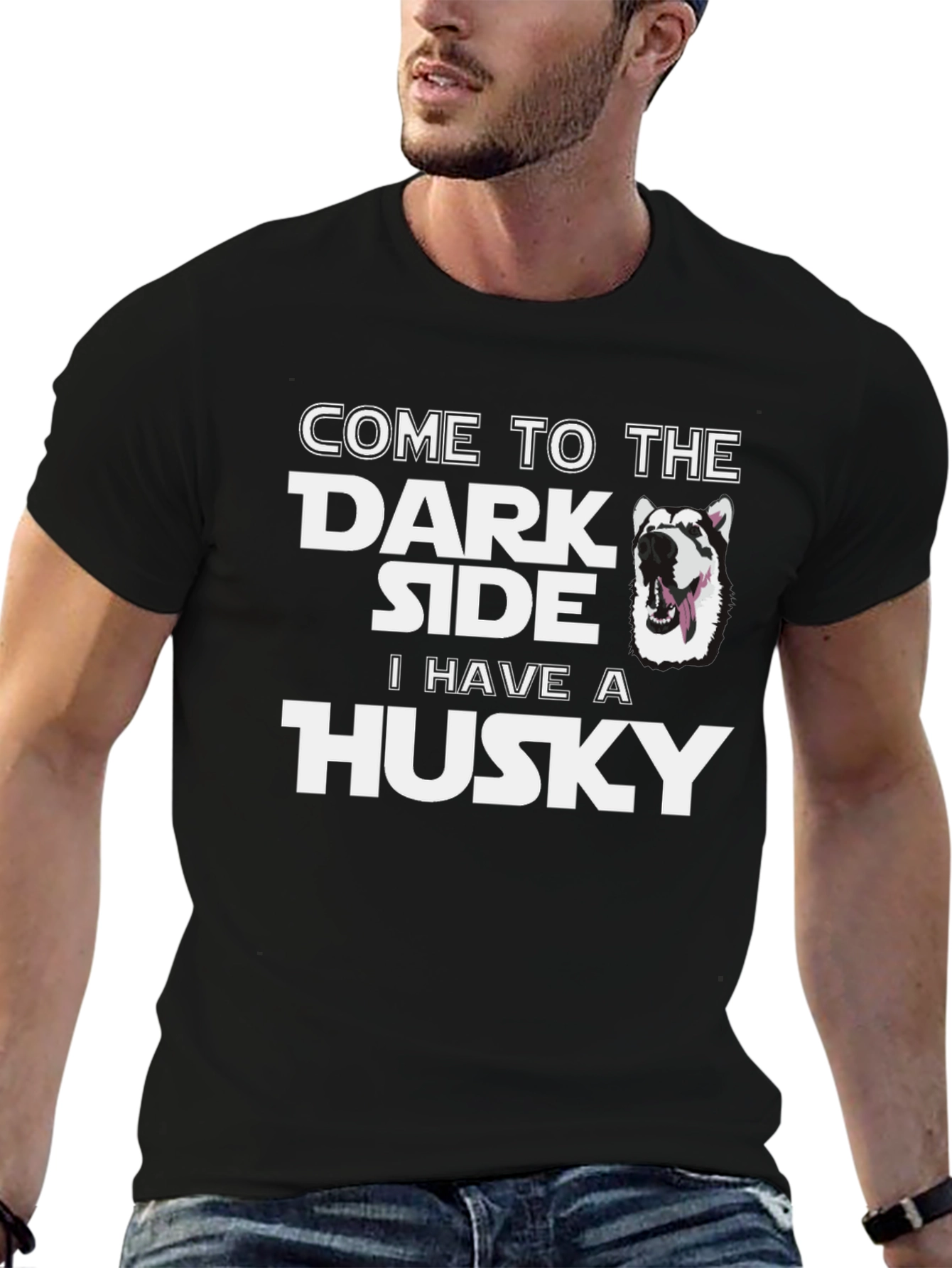 Come to the Dark Side Husky T-Shirt