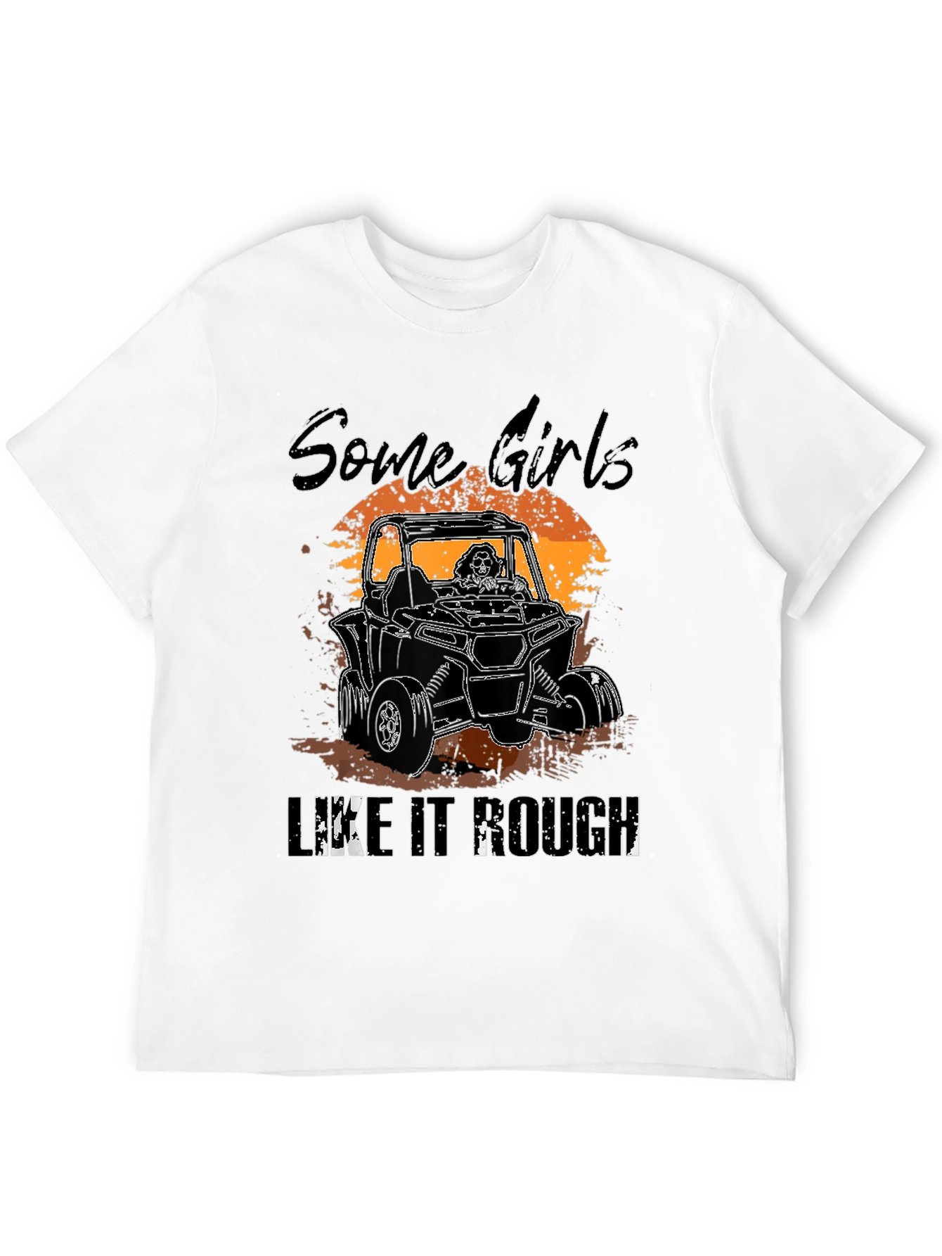 Some Girls Like It Rough Black T-Shirt