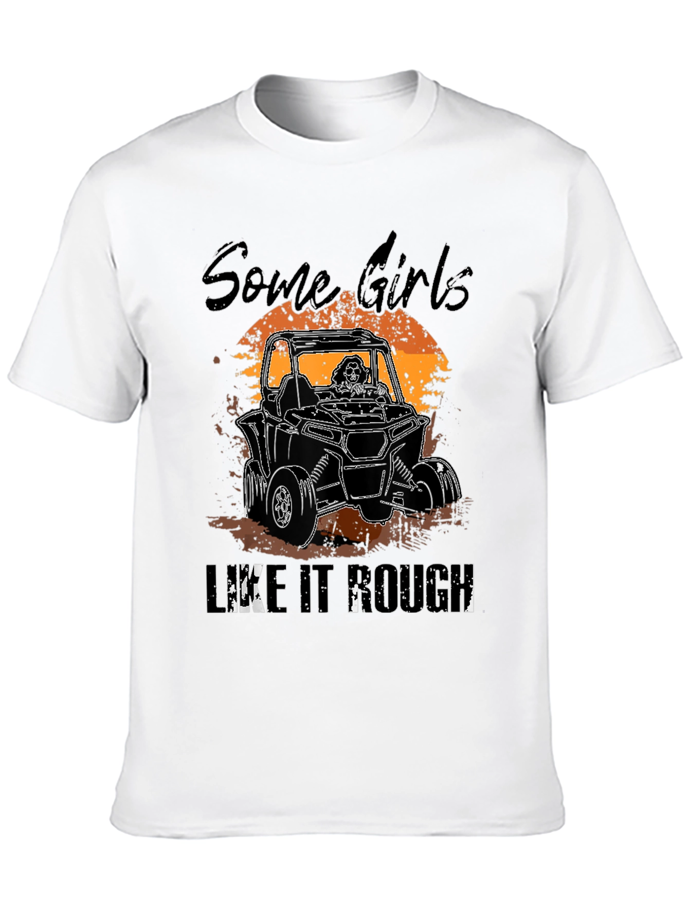 Some Girls Like It Rough Black T-Shirt