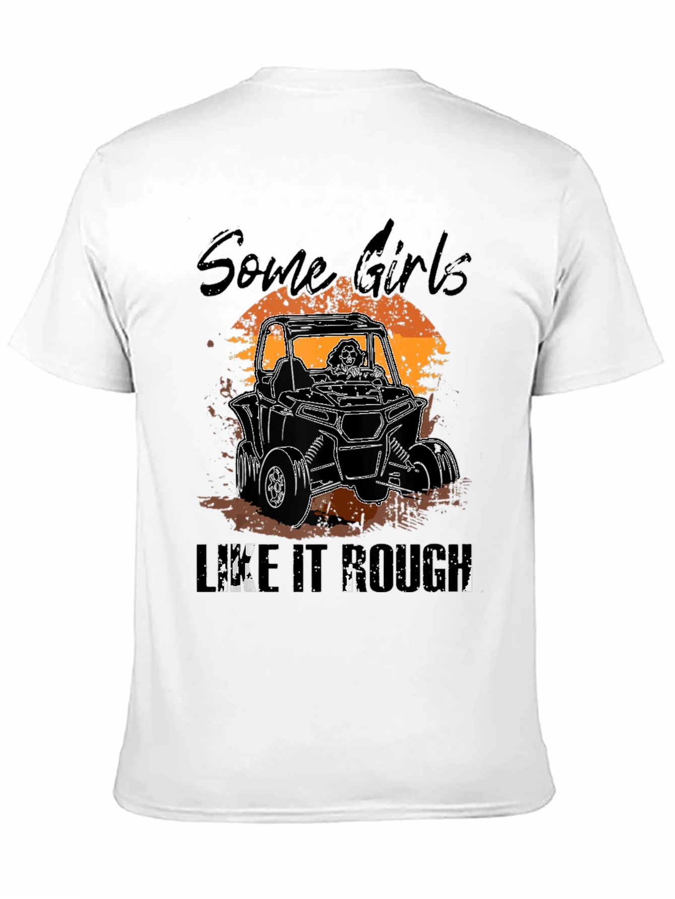 Some Girls Like It Rough Black T-Shirt