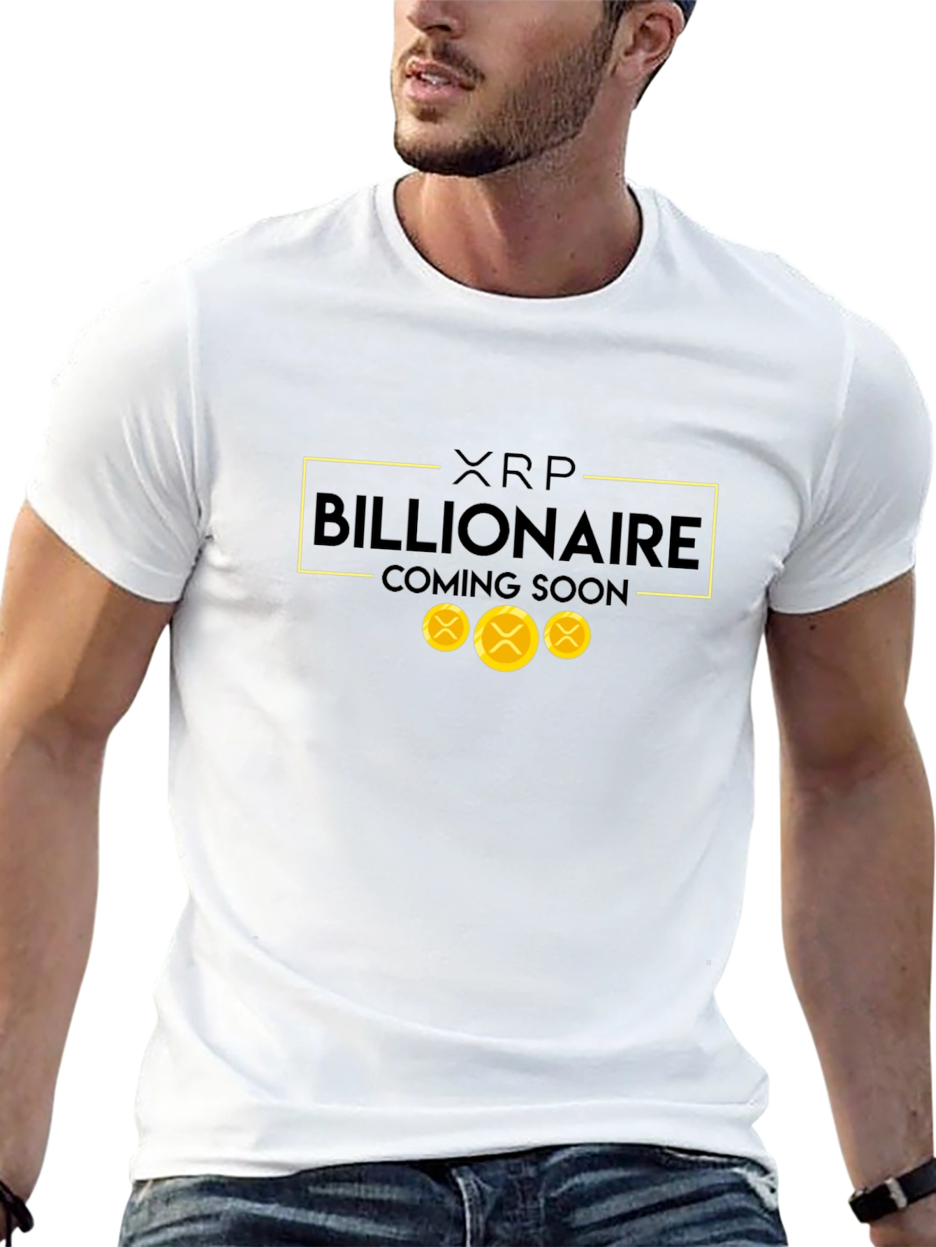 XRP Billionaire Coming Soon Black T-Shirt