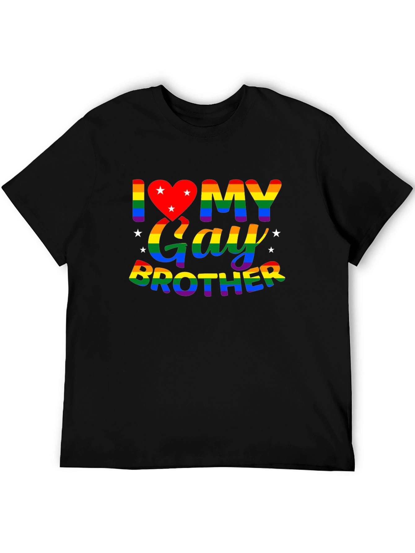 I Heart My Gay Brother Pride T-Shirt