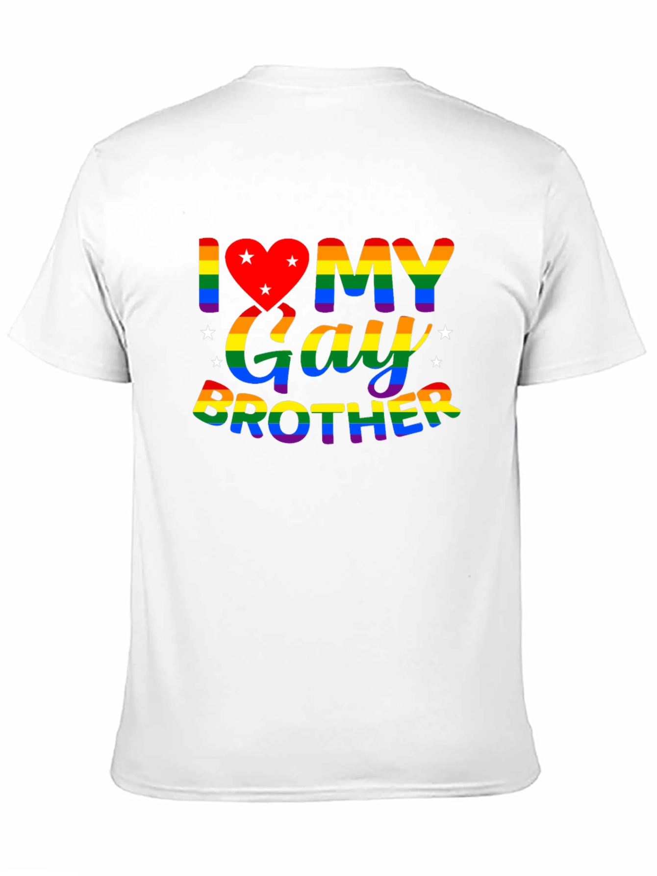 I Heart My Gay Brother Pride T-Shirt