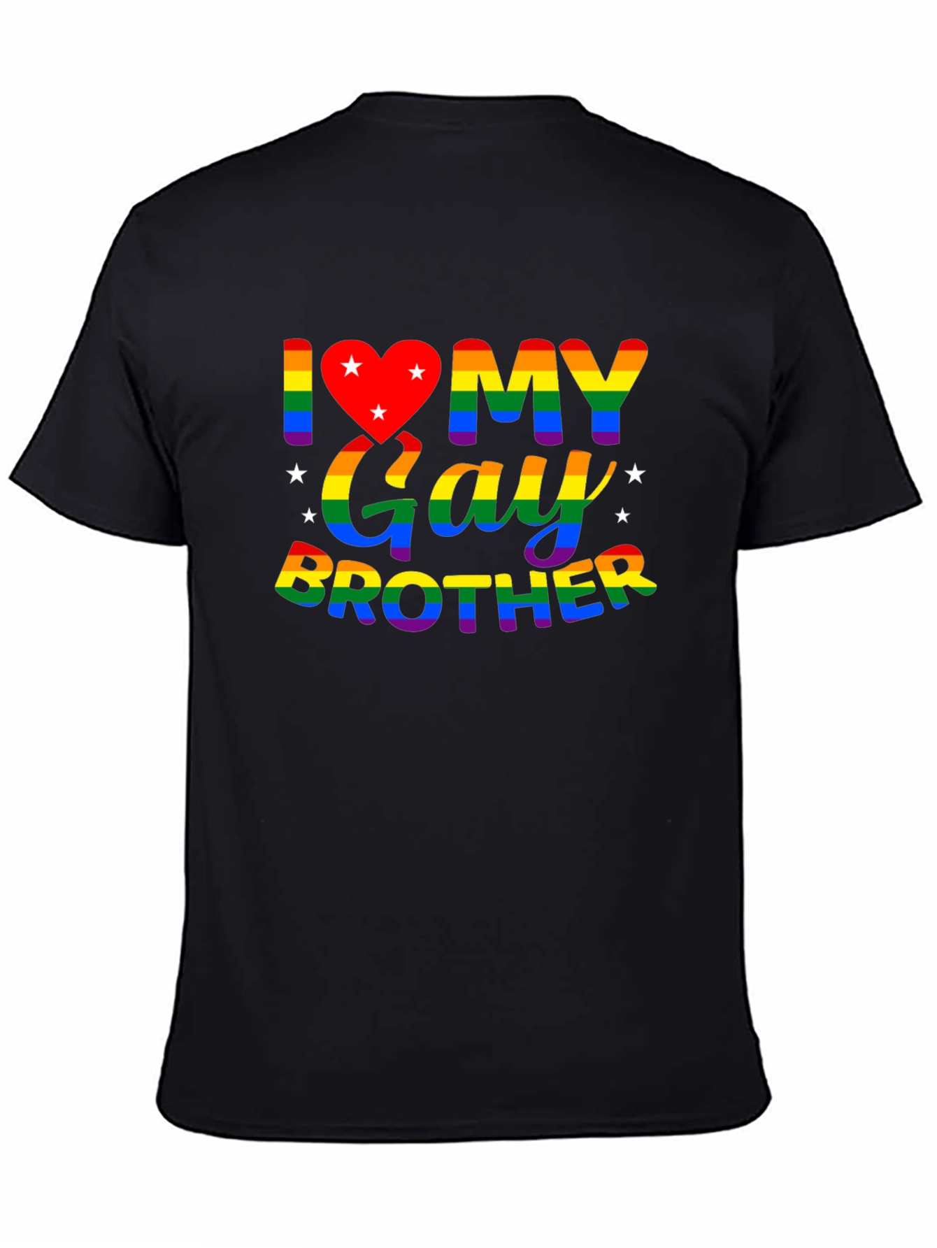 I Heart My Gay Brother Pride T-Shirt