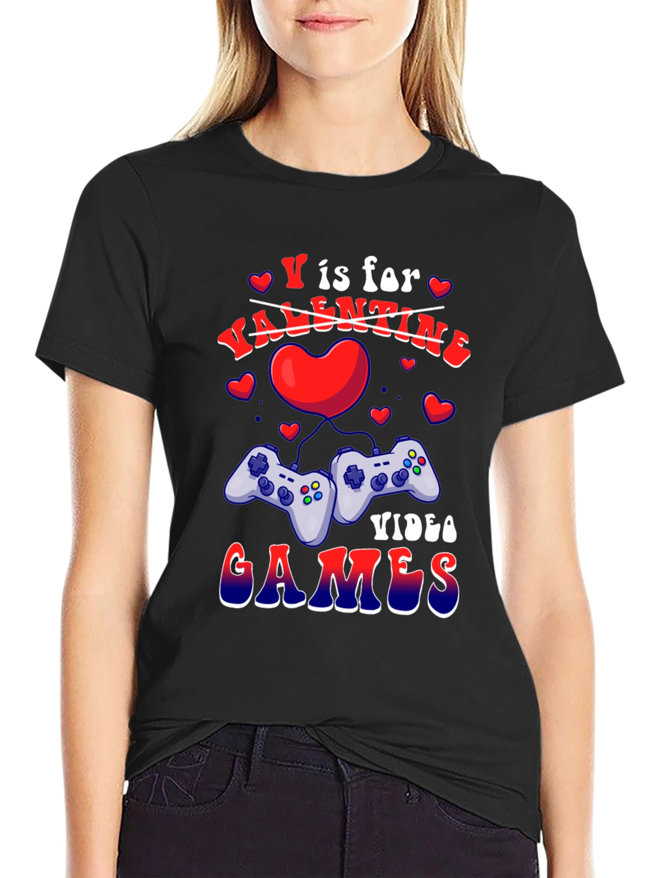 Valentine Video Games T-Shirt
