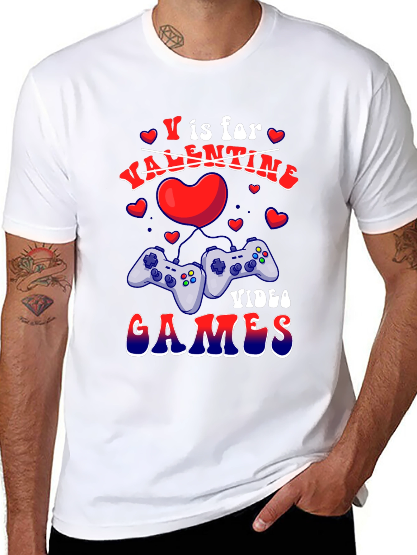 Valentine Video Games T-Shirt