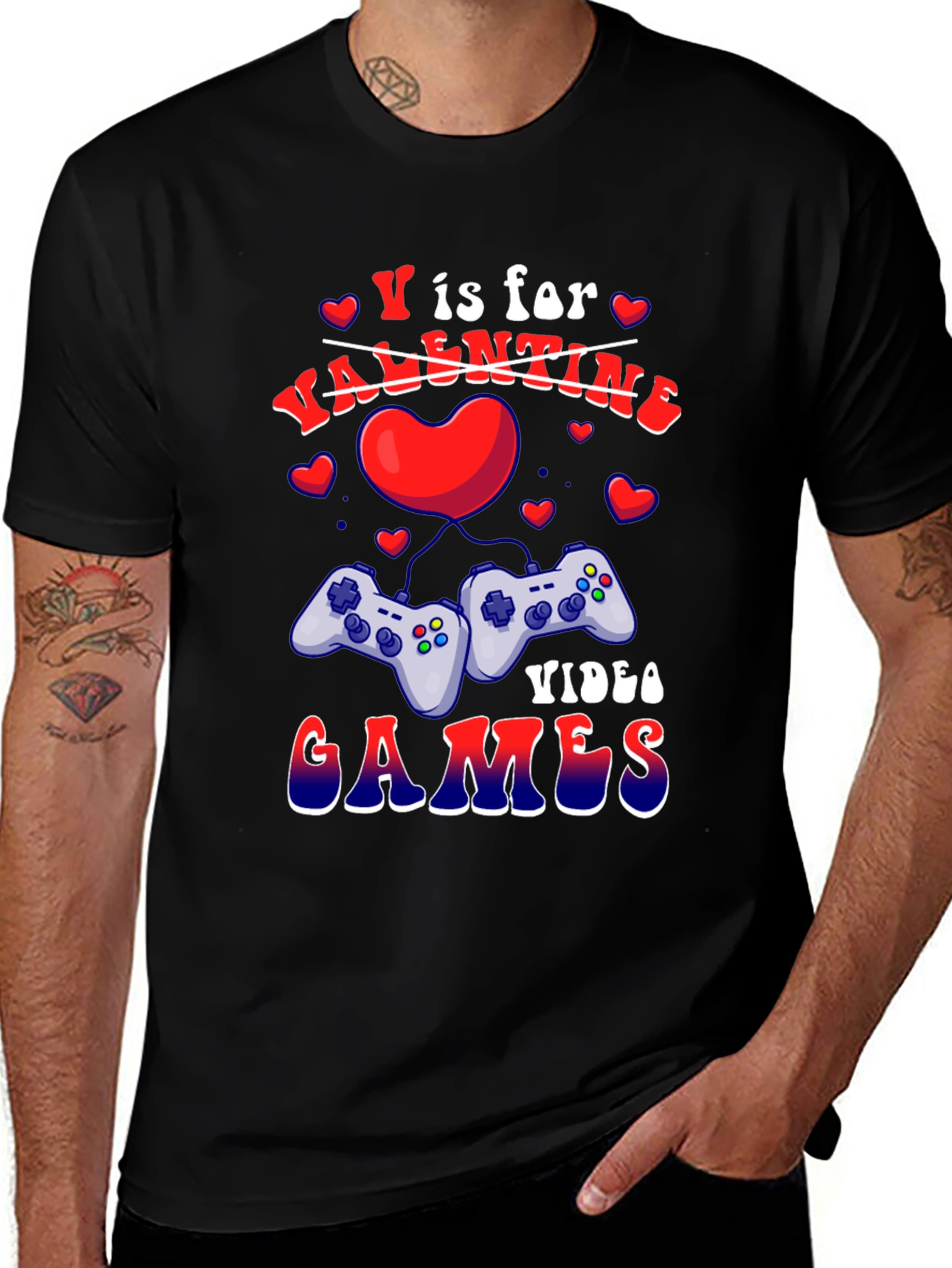 Valentine Video Games T-Shirt