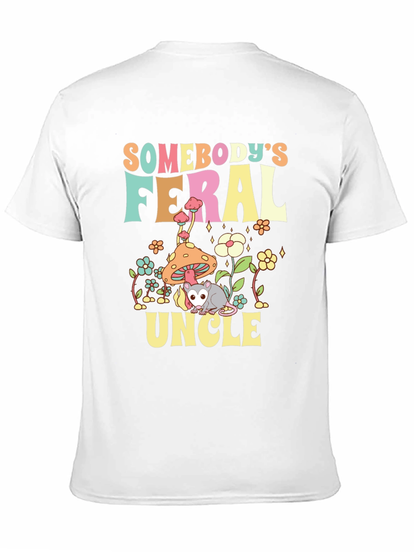 Feral Uncle Graphic T-Shirt