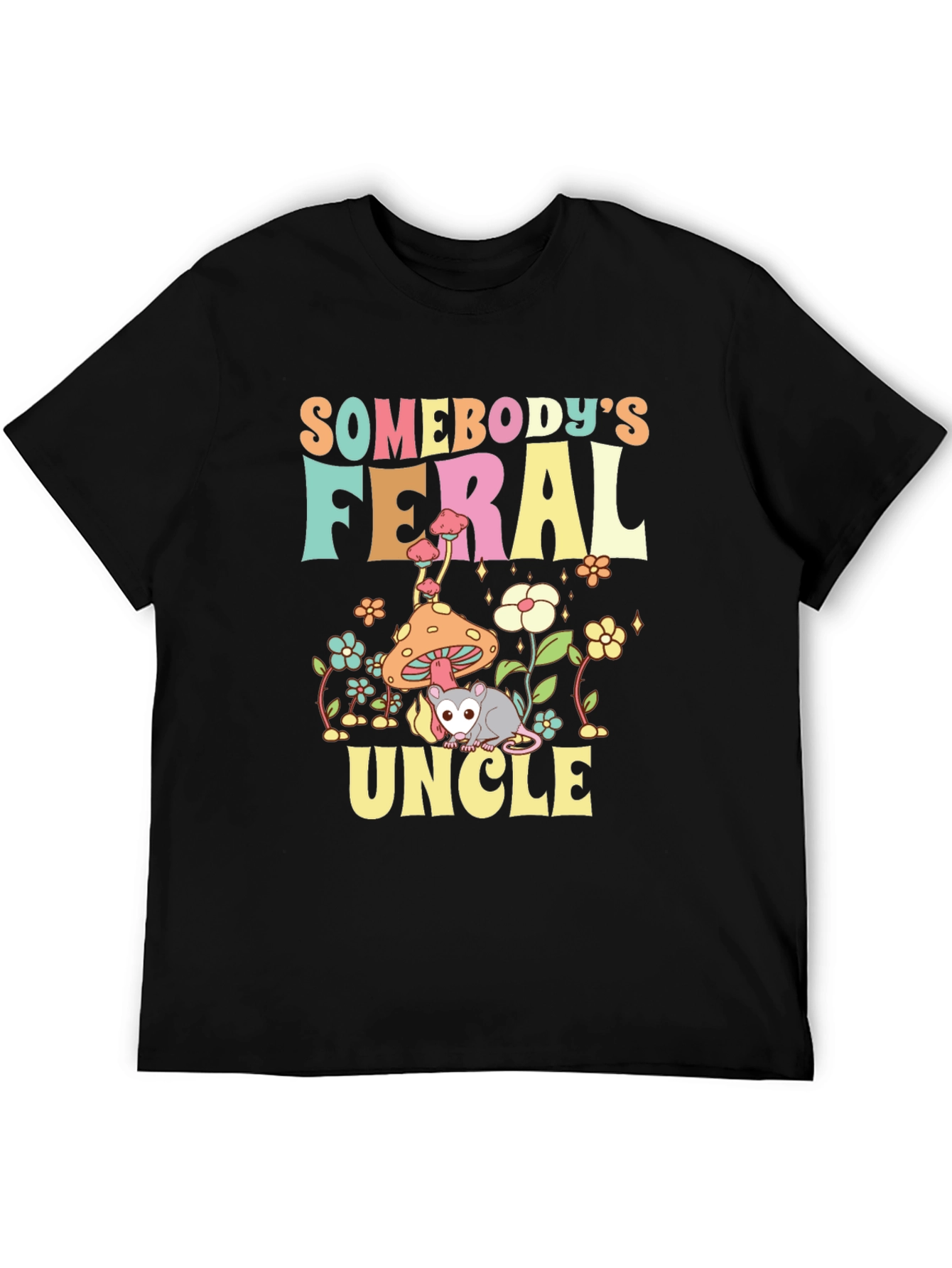 Feral Uncle Graphic T-Shirt