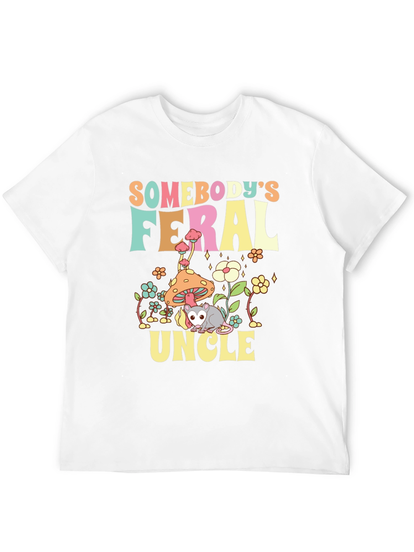 Feral Uncle Graphic T-Shirt