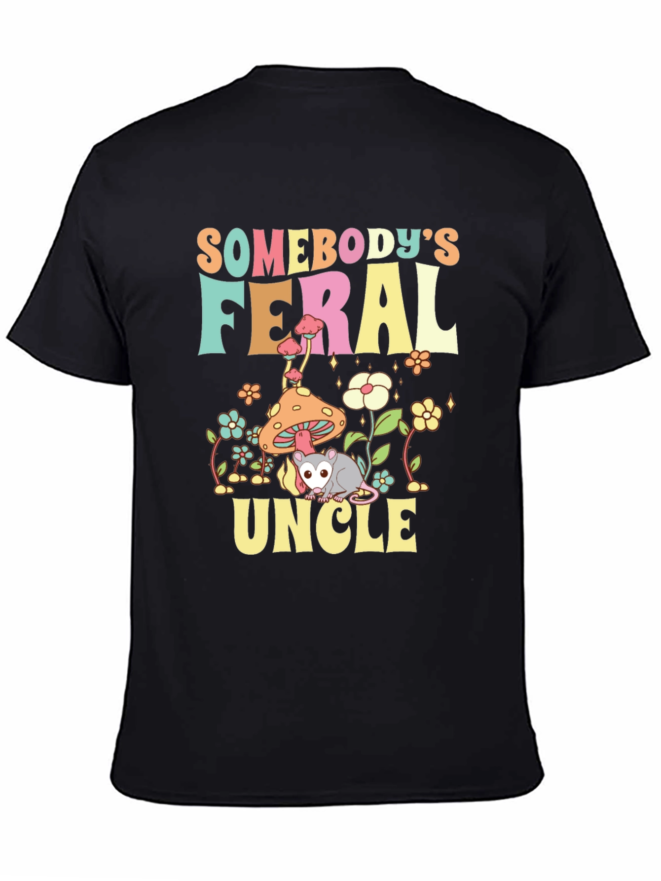 Feral Uncle Graphic T-Shirt