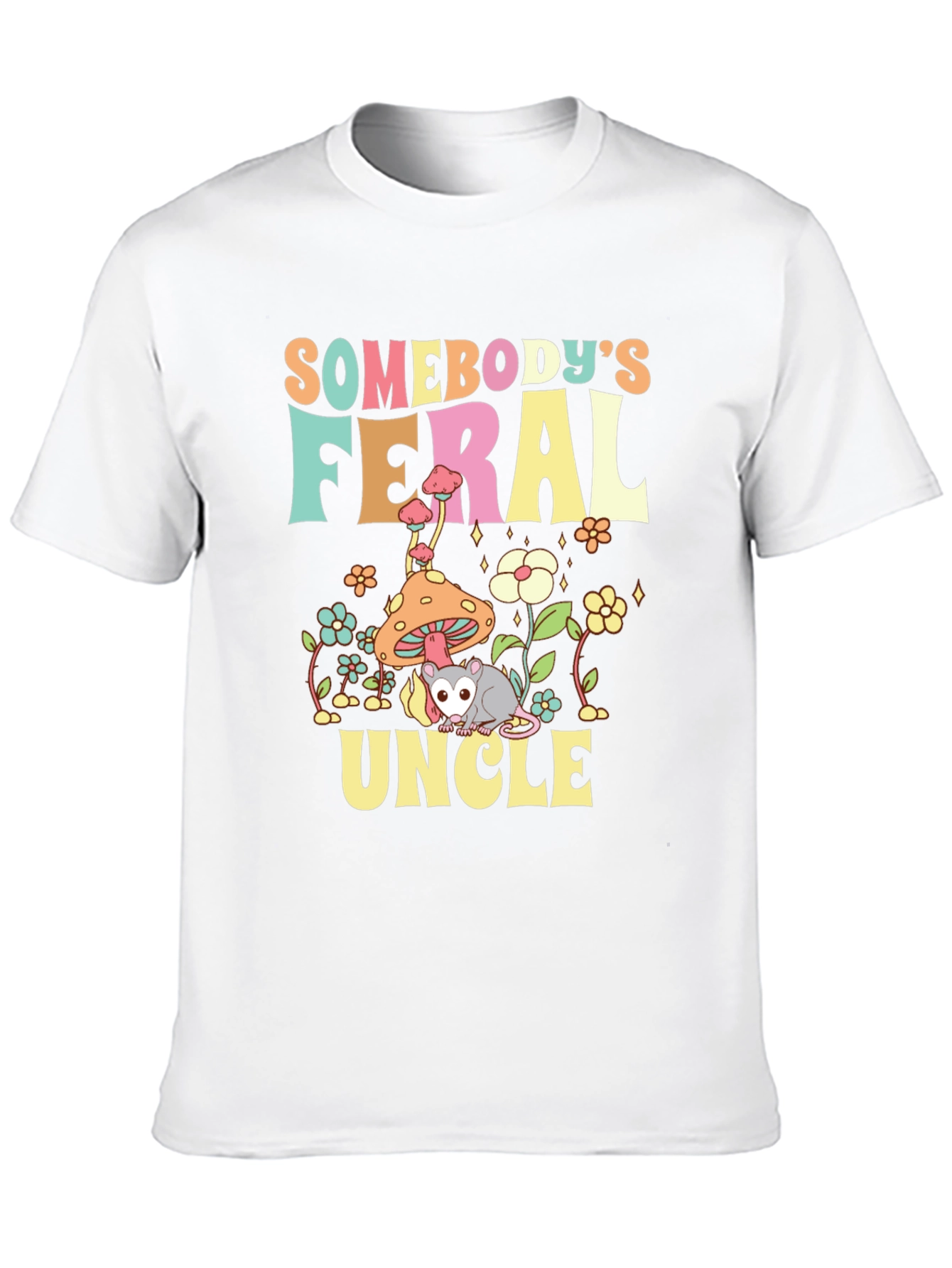 Feral Uncle Graphic T-Shirt