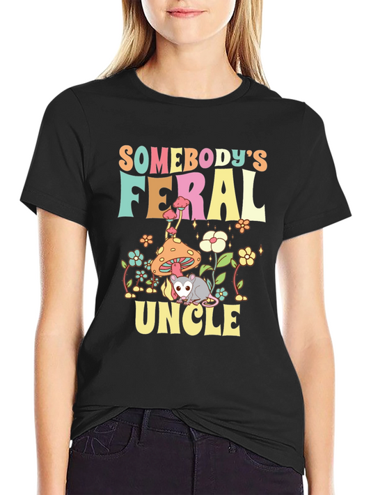 Feral Uncle Graphic T-Shirt