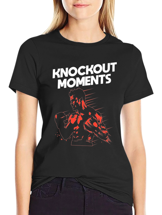 Knockout Moments Graphic Tee - Boxing Inspired