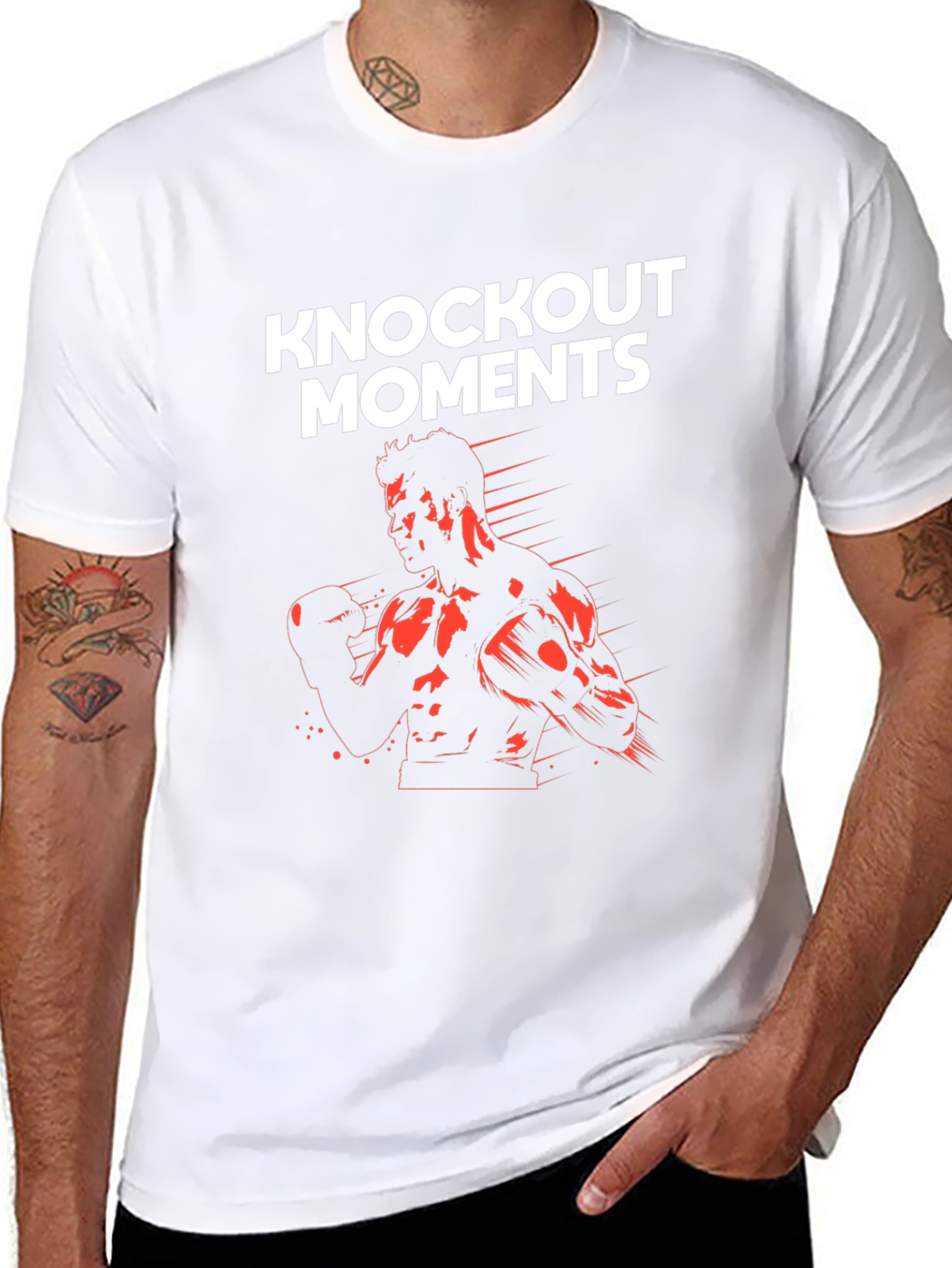 Knockout Moments Graphic Tee - Boxing Inspired