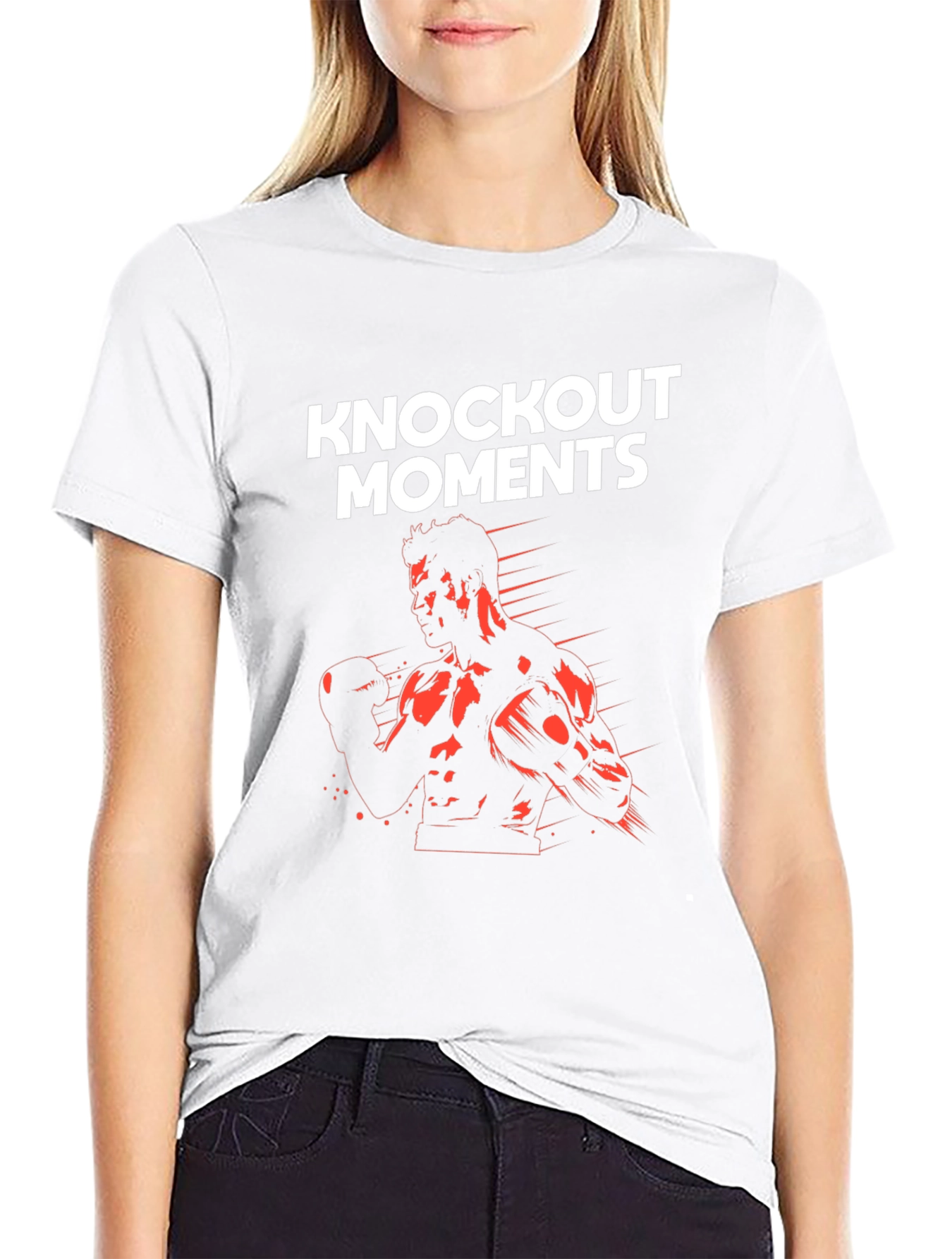 Knockout Moments Graphic Tee - Boxing Inspired