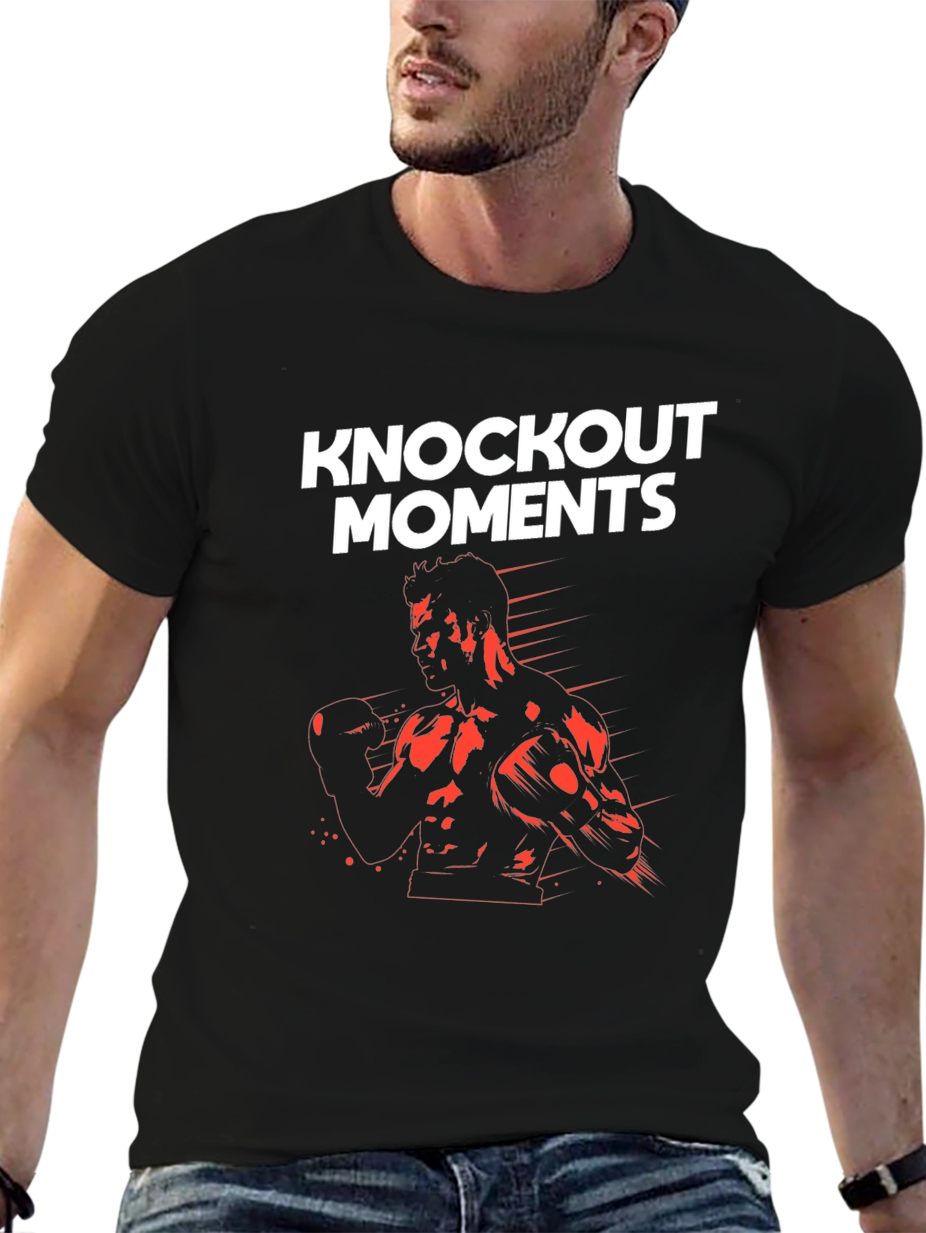 Knockout Moments Graphic Tee - Boxing Inspired