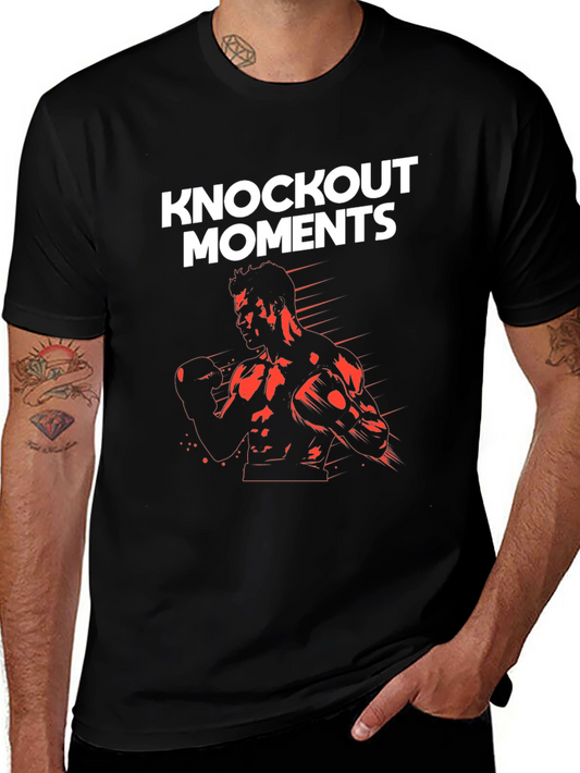 Knockout Moments Graphic Tee - Boxing Inspired