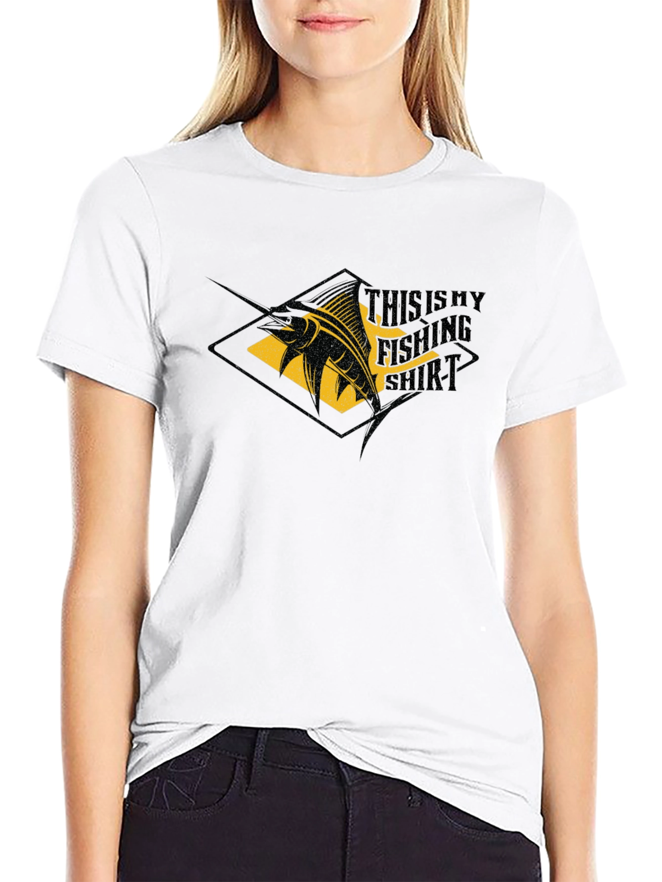 Fishing Shirt: This Is My Fishing Shirt Graphic Tee