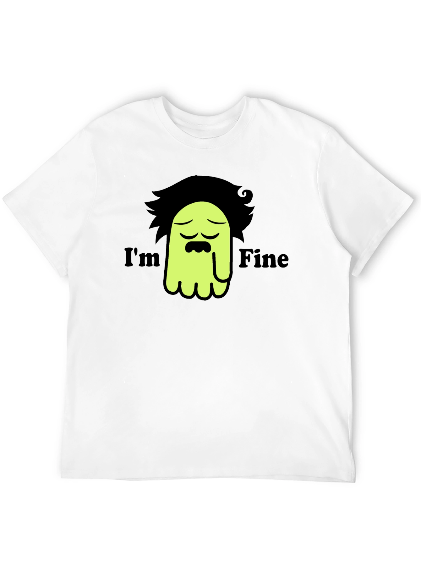 Im Fine Graphic T-Shirt - Black