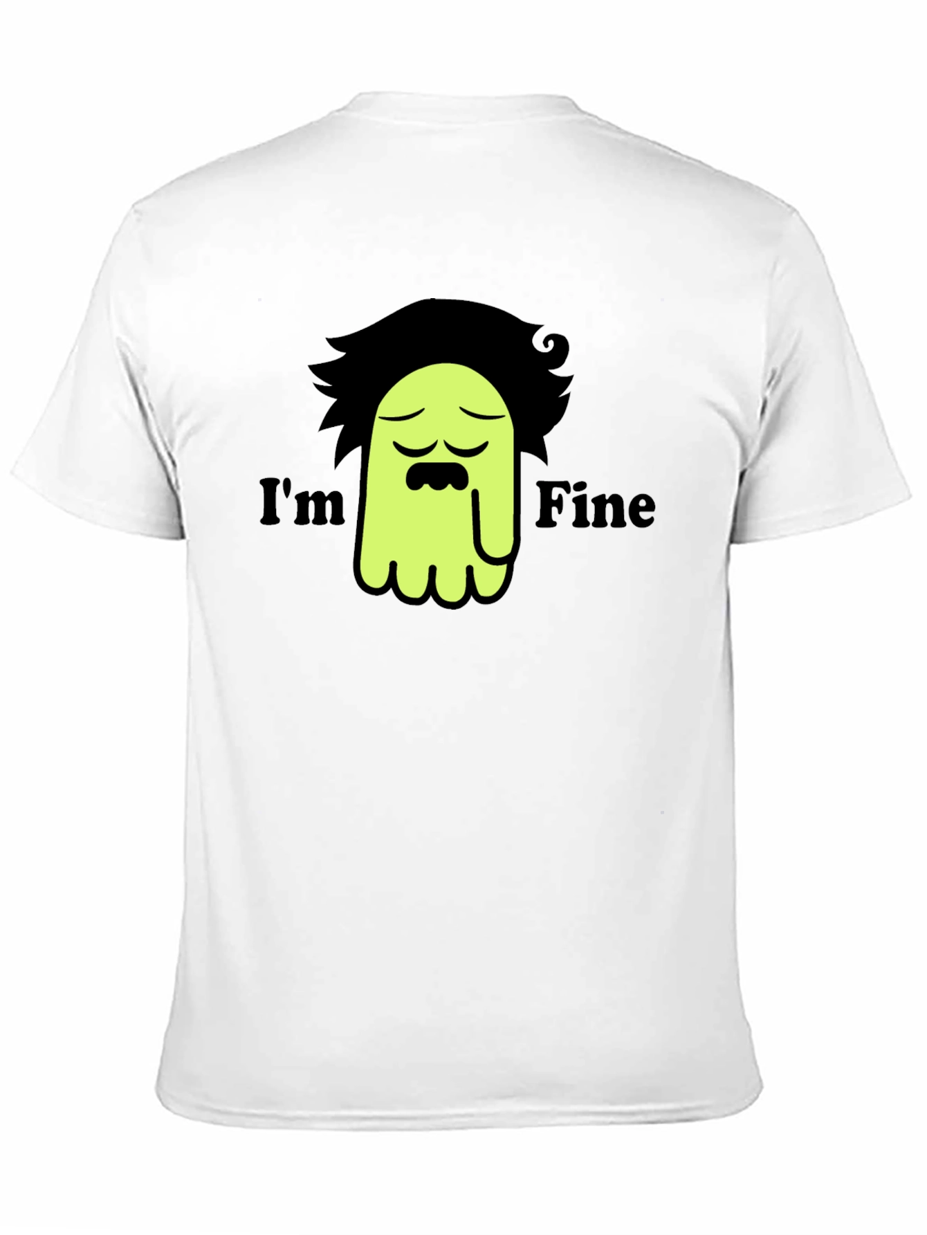 Im Fine Graphic T-Shirt - Black