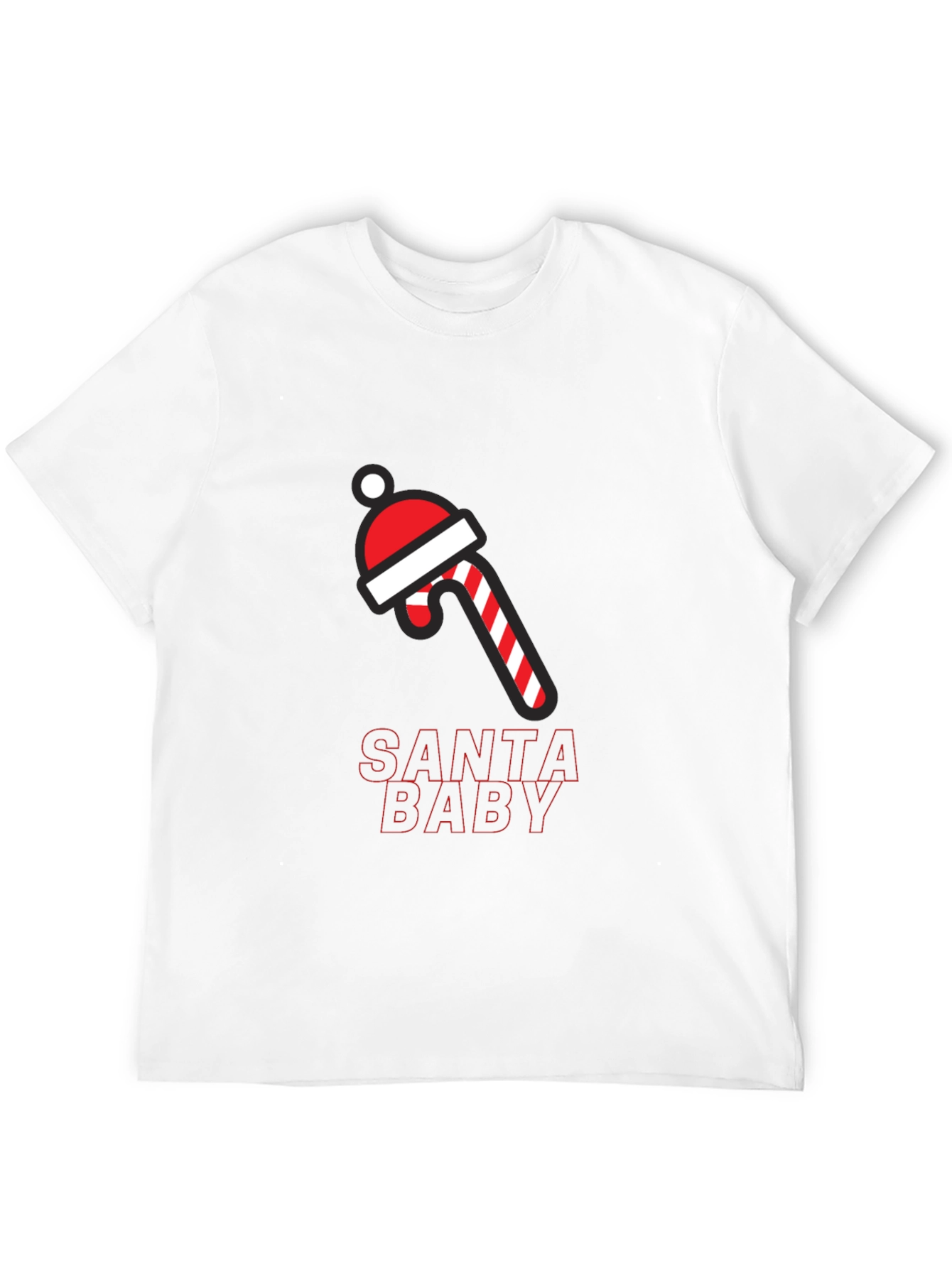 Santa Baby Holiday Graphic T-Shirt