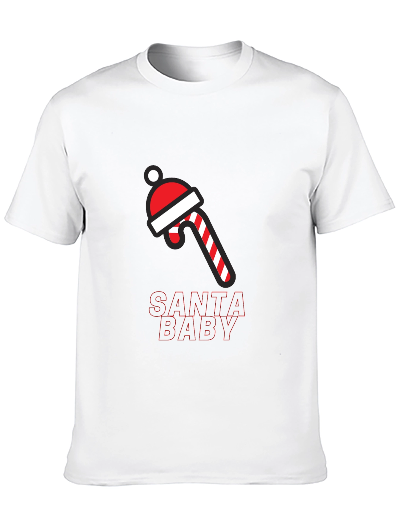 Santa Baby Holiday Graphic T-Shirt