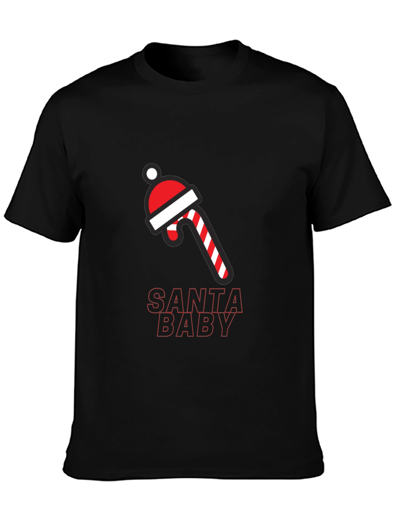 Santa Baby Holiday Graphic T-Shirt