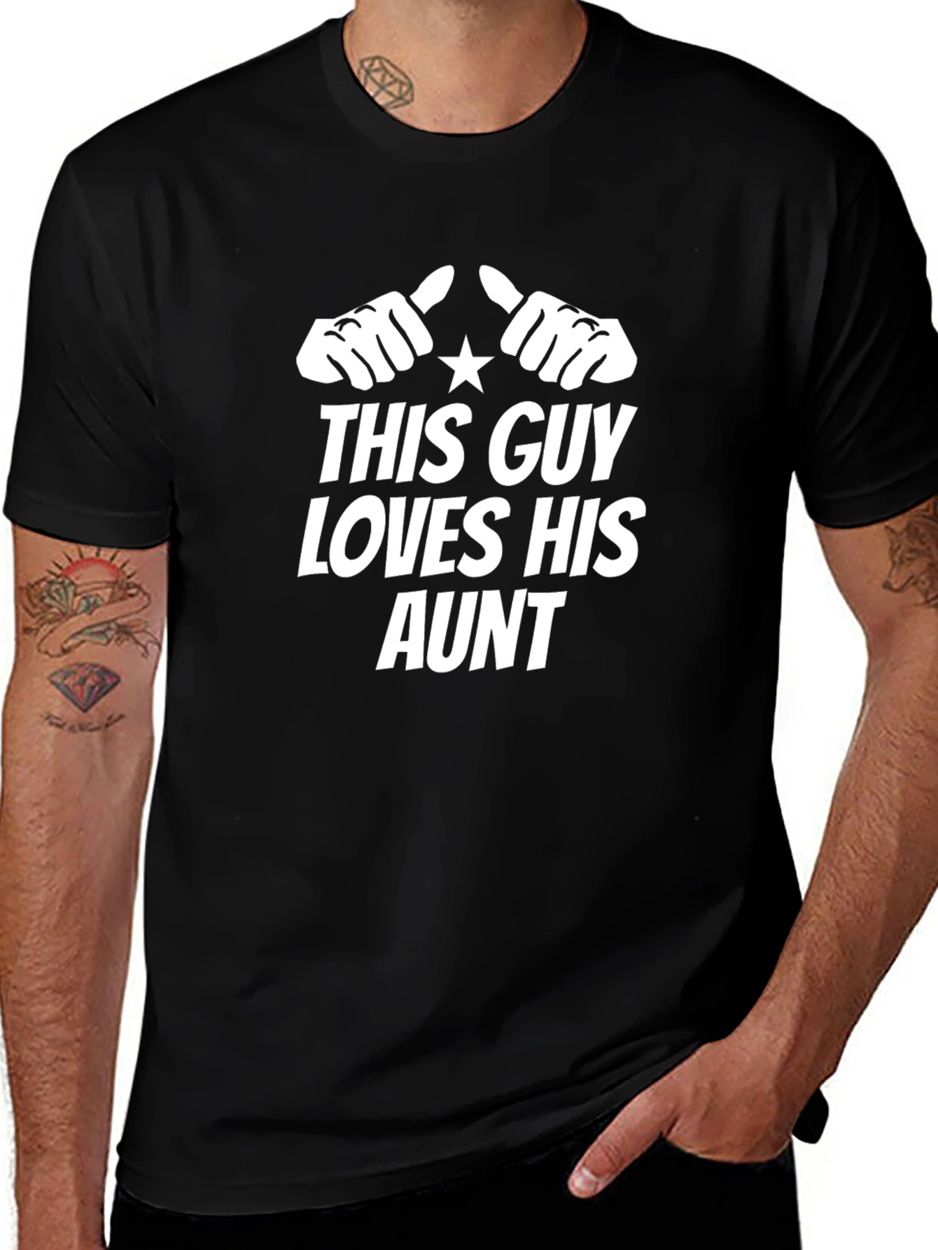 This Guy Loves His Aunt T-Shirt