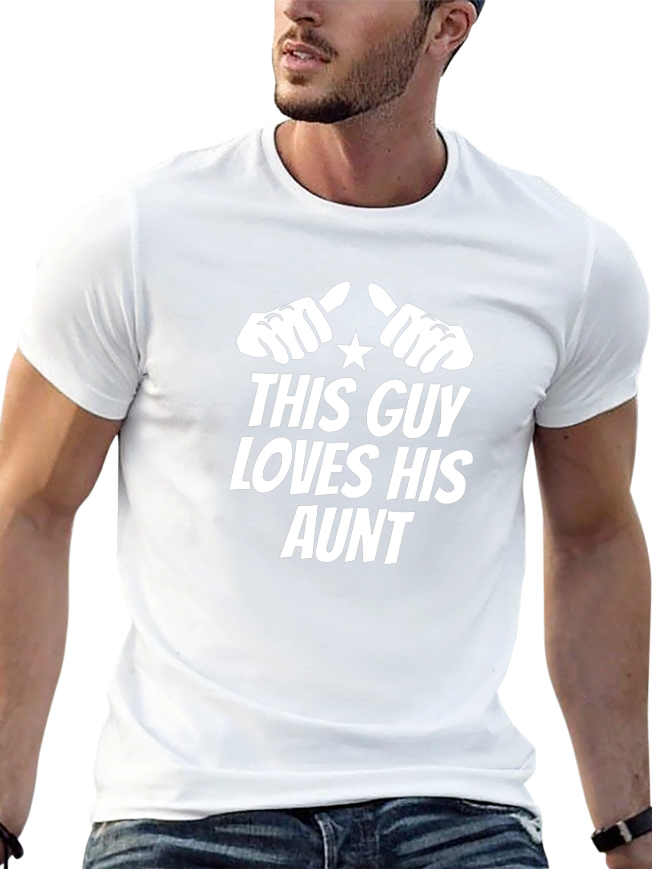 This Guy Loves His Aunt T-Shirt