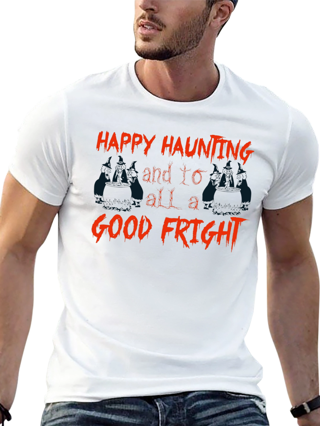 Happy Haunting Graphic Tee