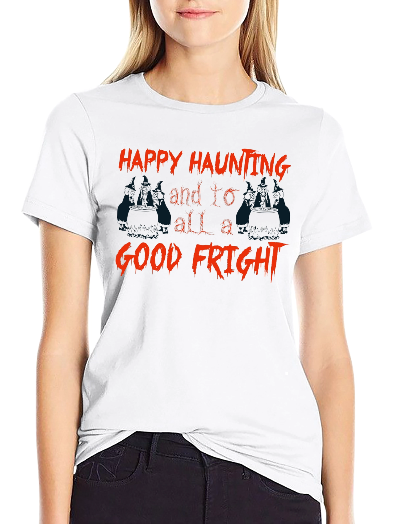 Happy Haunting Graphic Tee